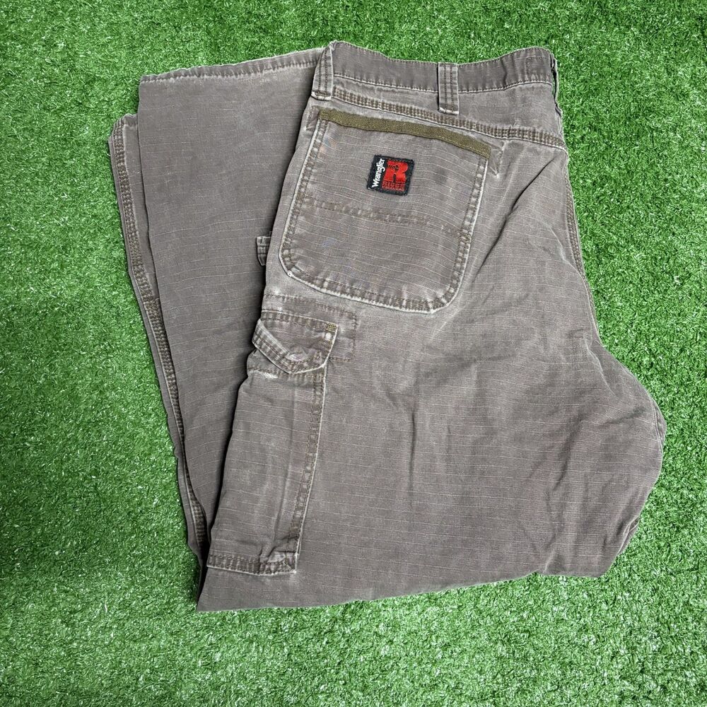 Wrangler Riggs Ranger Cargo Pants Men’s 38x30 Gray Workwear